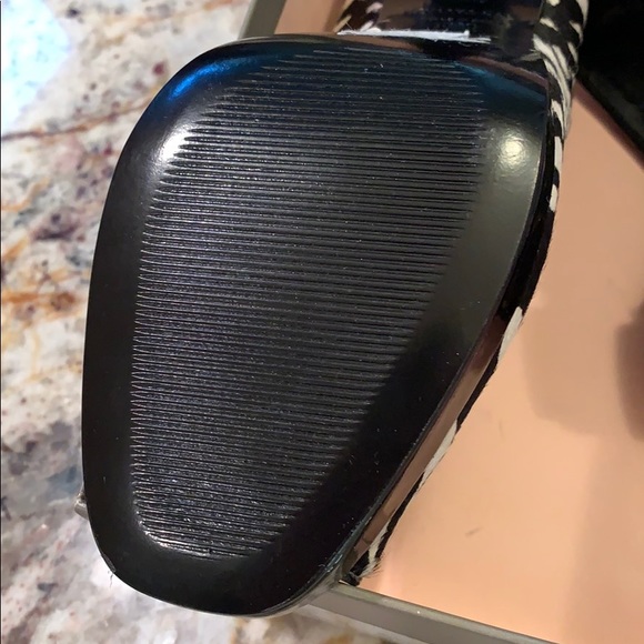 Ann Taylor Zebra Peekaboo Platform Pumps - Picture 6 of 6